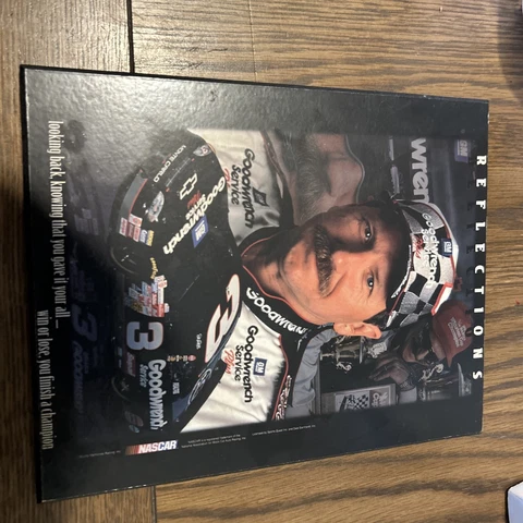Dale Earnhardt Reflections The Intimidator Memorial Plaque Cover