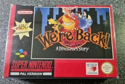 We're Back A Dinosaur's Story /SNES  Super Nintendo *CiB *RAR #nintendo - Bild 1 von 4