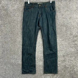 Levi's 513 Slim Denim Jeans Boy's Size 18 Reg (31x30) Blue Straight - Picture 1 of 19