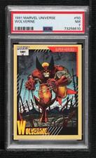 1991 Impel Marvel Universe Series II Super Heroes Wolverine #50.1 PSA 7 0nr3