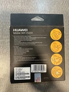 Huawei E5331 3G 21.6Mbps HSPA Wi-Fi Wireless Mobile Hotspot Router - Bild 1 von 2