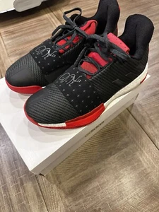 Size 8 - adidas Harden Vol. 3 Black Scarlet 2018 - Picture 1 of 12