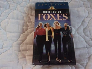 FOXES VHS JODIE FOSTER SCOTT BAIO CHERIE CURRIE RANDY QUAID TEEN DRAMA 70'S - Imagen 1 de 10