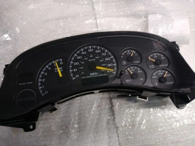 Speedometer Cluster MPH US Market ID Cdkj Fits 00-02 SIERRA 1500 PICKUP 545554 - Imagem 1 de 4