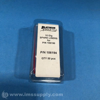 Platinum Tools 106194 Pack de 50 FNOB Foto 1 de 4