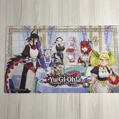 Yu-gi-oh! Alfombra de Juego Dragonmaid - Evento Side Nuevo 2025 - Konami Oficial Foto 1 de 4