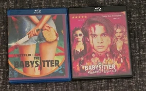 NETFLIX The Babysitter 1 & 2 Killer Queen BLU RAY LOT MOD DISC OOP HTF RARE - Picture 1 of 6