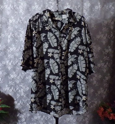 复古夏威夷衬衫 XL 90 年代热带度假 Rockabilly 复古夏季烧烤 — 第 1/4 张图片