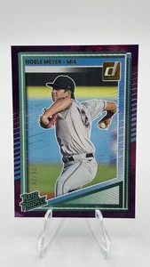 2025 Panini Donruss - Rated Prospects Noble Meyer #110 Pink Ice /99 (RC) - Picture 1 of 2