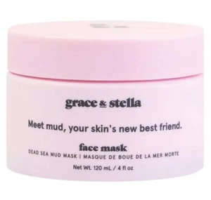grace&stella Dead Sea Mud Mask, 120ml. New&Sealed - Picture 1 of 5