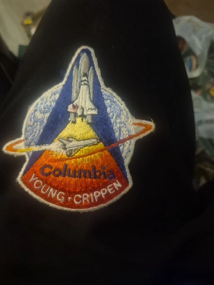 Vintage Space Program NASA Patch Space Shuttle Columbia Young Crippen - Image 1 of 1