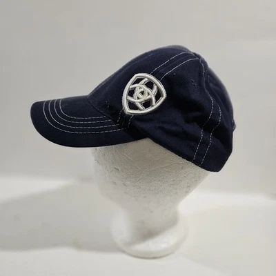 Gorra Ariat - Adulto Talla Única Para La Más - Azul Marino Oscuro con Logo Gris Blanco - Usada en Excelente Condición Foto 1 de 4