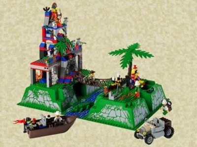 LEGO Adventurers: Jungle: Amazon Ancient Ruins (5986) 100% Complete Manual Nice! - Image 1 of 4