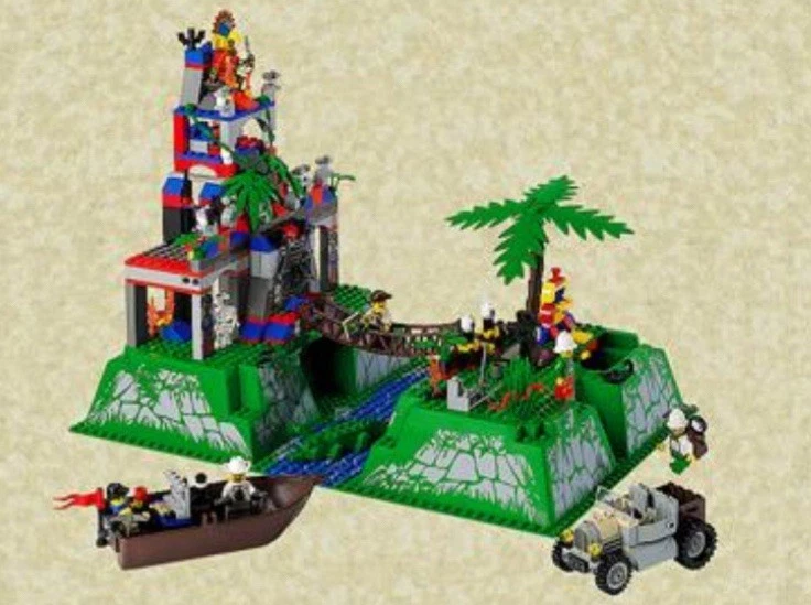 LEGO Adventurers: Jungle: Amazon Ancient Ruins (5986) 100% Complete Manual Nice! - Image 1 of 4