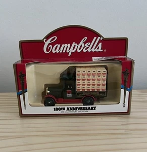 Vintage 1997 Campbells Soup Die Cast Model Truck Souvenir Toy 100th Anniversary - Picture 1 of 4