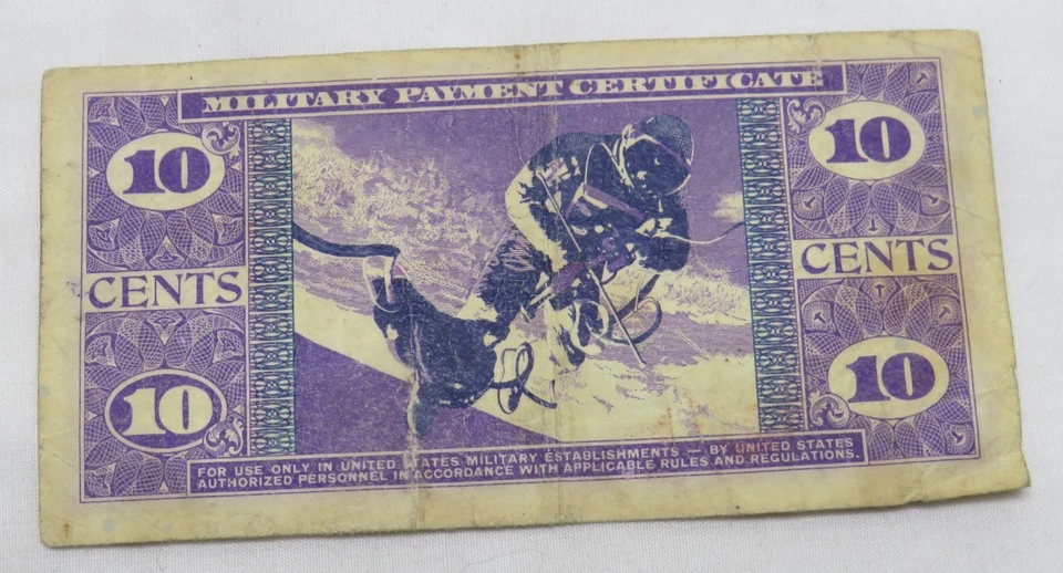 10 Cent Military Payment Certificate 69 Series 681 - Image 1 of 4