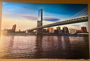 11x17 Photo Of Bklyn Dumbo Skyline With Manhattan Bridge. - Picture 1 of 1