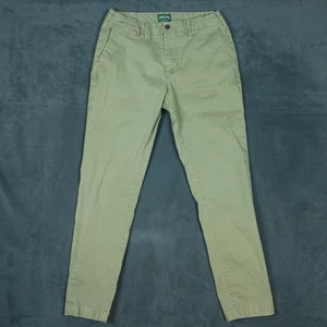 Pantalones American Eagle Para Hombre 32x31 Caqui Flexibles Calce Atlético Informal Chino Elástico - Imagen 1 de 18
