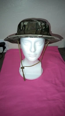 Sombrero militar de EE. UU. Tru-Spec sol clima cálido tipo 80107-mc-2 talla 71/4 resistente a la intemperie  Foto 1 de 4