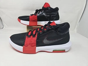 Nike LeBron Witness 8 FaZe Herren Größe 10,5 schwarz rot Basketball Turnschuhe - Bild 1 von 17
