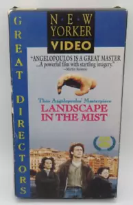LANDSCAPE IN THE MIST - GREAT DIRECTORS SERIES VHS VIDEO MOVIE THEO ANGELOPOULOS - Picture 1 of 2