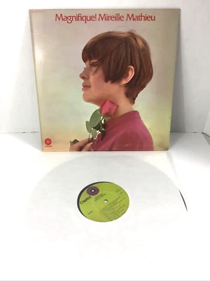 1970 Mireille Mathieu Magnifique  French Vinyl LP Record on Capitol Records - Image 1 of 4