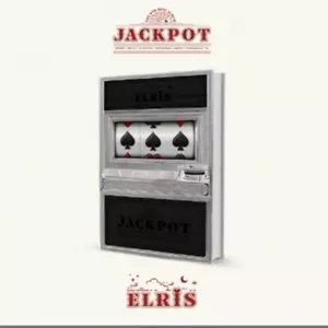 ELRIS 4th Mini Album JACKPOT Black Ver CD+P.Book+P.Card+Lenticular+Sticker+etc - Imagen 1 de 8