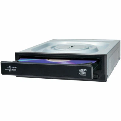 LG Interner CD/DVD-Brenner HLDS GH24NSD5, 24x/48x, M-DISC, SATA, schwarz - Bild 1 von 3