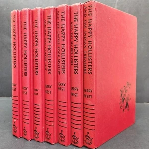 The Happy Hollisters von Jerry West Menge 7 Vintage Kinder Kriminalbücher - Bild 1 von 5