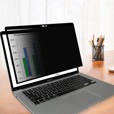 Anti-Spy Privacy Soft Screen Protector Frame Adhesive Film For iPad MacBook Pro - Image 1 of 4