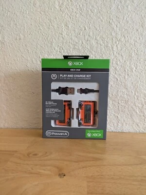 Official XBOX ONE Play and Charge Kit [ USB Charge Cable + 2 Batteries ] NEW - Image 1 of 4