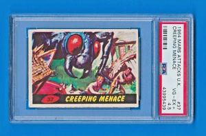 1964 MARS ATTACKS U.K. #37 - CREEPING MENACE - PSA 4.5 - VG-EX+  EXTRA RARE! - Picture 1 of 5