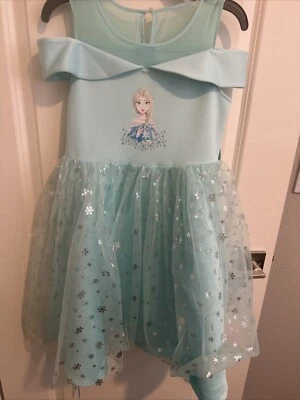 NEW Disney FROZEN ELSA DRESS Girl Size 12 - Image 1 of 3