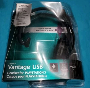 New Logitech Vantage Usb Headset For Playstation 2 or 3 - 10Ft Wired Sealed - Picture 1 of 10