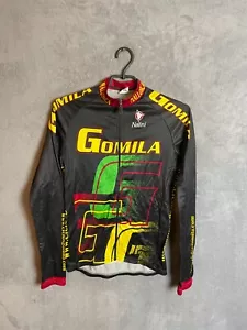 Nalini Vintage Jersey Cycling Shirt Multicolor Made in Italy Mens Size Small - Picture 1 of 12