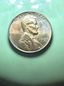 1965 P Lincoln Cent Double Die Rückseite siehe Bilder! Preisvorschlag machen selten! - Bild 1 von 8