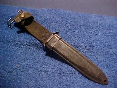 Vaina excedente BM Co M8 US GI WW2 no M8A1 funda bayoneta M3 M4M6 M5 M7 UMpt/2 Foto 1 de 4