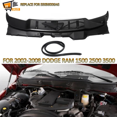 For DODGE RAM 1500 2500 3500 2002-2010 Windshield Wiper Cowl Panel Left & Right - Изображение 1 из 4