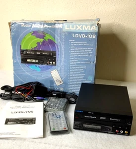 Vintage Luxma Mobile DVD Player MP3 NIB Never Used Car Home Rare Hard to Find - Picture 1 of 9
