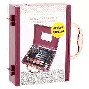 The Color Workshop Brilliant Beauty Classic Glamour 41 Pc Makeup Kit Pink Case - Picture 1 of 6