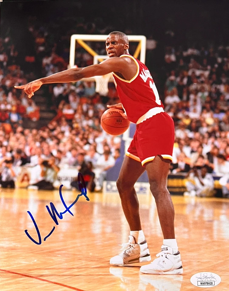 Vernon Maxwell Signed Autographed 8x10 Photo JSA Authenticated #3 - Image 1 of 1