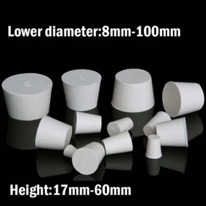 Solid Rubber Stopper Bung Plug Tapered Plugs 8/11/13/14/15/17/19~145mm - Picture 1 of 5