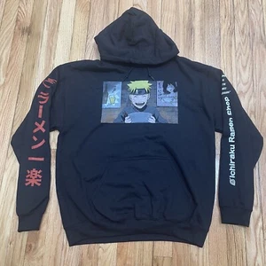 Modern Naruto Shippuden Ichiraku Ramen Shop Sweatshirt Adult Size M - Picture 1 of 4