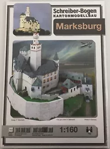Schreiber-Bogen modellismo in cartone Marksburg N | kit modellismo carta 1:160 - Foto 1 di 3