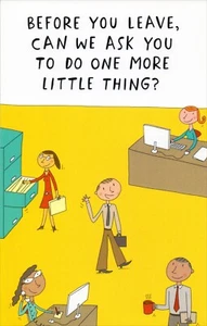 Funny RETIREMENT Card 💼 "Take Us Along!" Coworkers by American Greetings + ✉ - Picture 1 of 5