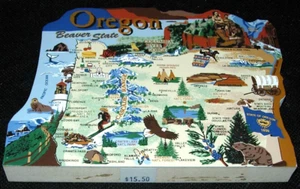 The Cat's Meow Village, Oregon State Map, 2001 - Bild 1 von 2