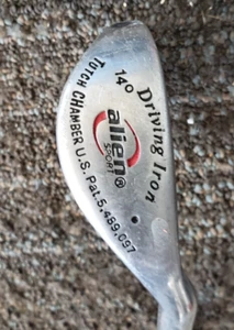 41.25 IN ALIEN 14 DEG DRIVING IRON GOLF CLUB W GRAPHITE SHAFT VERY NICE - Picture 1 of 5