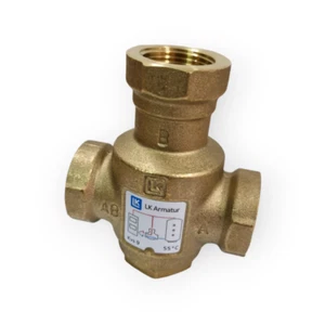 LK 823 THERMOVAR ANTI-CONDENSATION VALVE Ø 1 "50 ° C THERMOSTATIC THREE-WAY FEMA - Picture 1 of 1