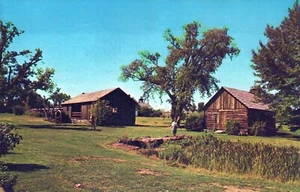 Postal Sawyer's Cabin and Up and Down Sawyer's Cabin Vermont - Imagen 1 de 2