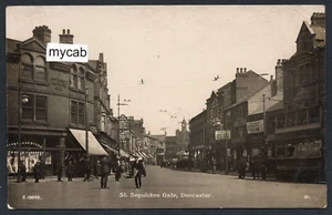 Postcard Doncaster Yorkshire the St Sepulchre Gate early view RP WHS Derwent - Picture 1 of 2